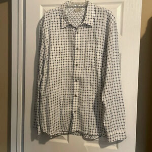 Carbon2Cobalt men’s long sleeve button down shirt size XL